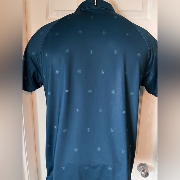 Mens Barstool Sports Stools and Stars Short Sleeve Golf Polo Medium - Picture 6 of 8